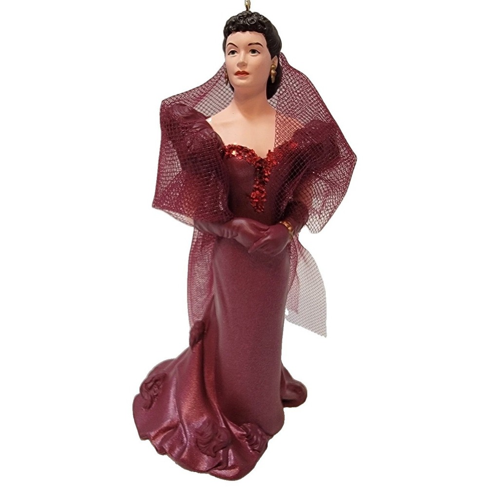 Hallmark Ornament Scarlett O'Hara 1997 QX6125 Christmas Tree Handcrafted Series